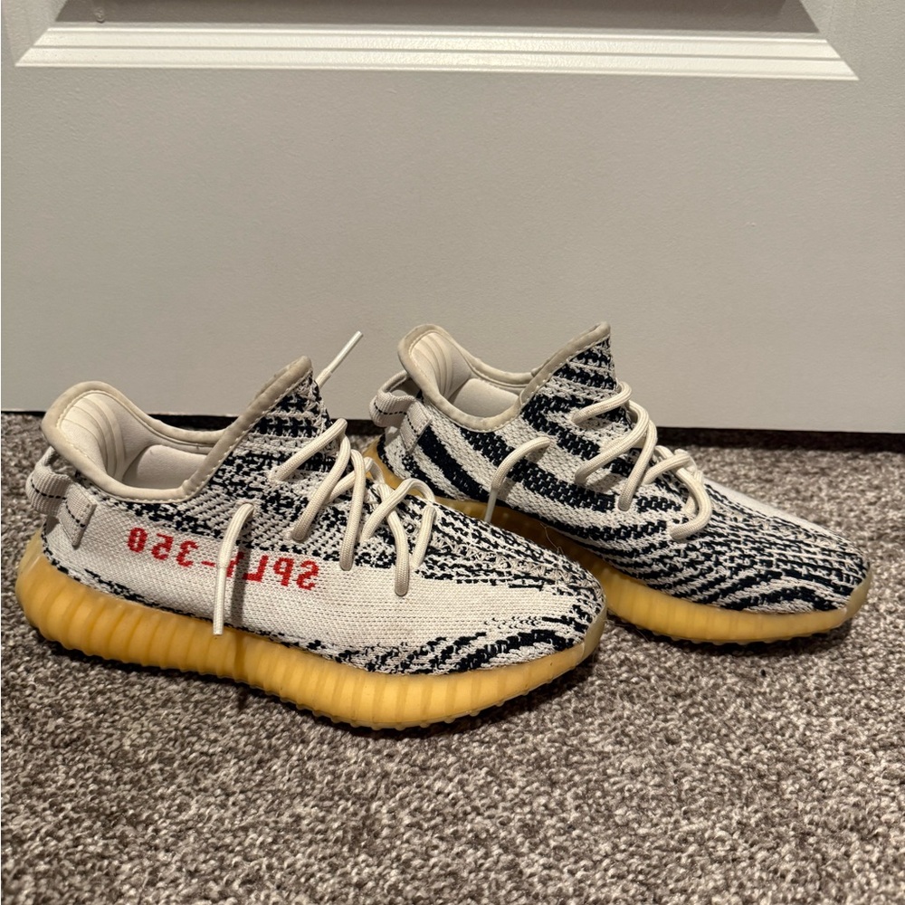 Adidas Yeezy Boost 350 V2 Black White Red